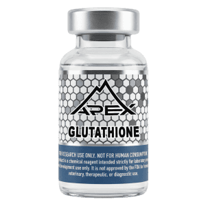 Glutathione research compound vial – Apex Laboratory