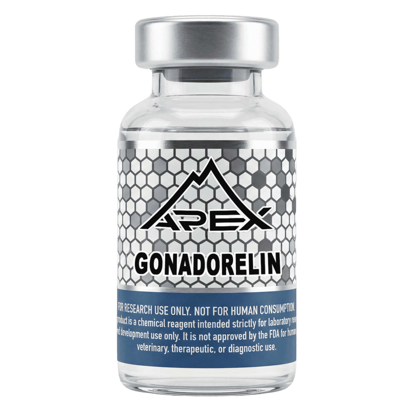 Gonadorelin lyophilized research peptide vial – Apex Laboratory