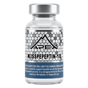 Kisspeptin 10 lyophilized research peptide vial — Apex Laboratory