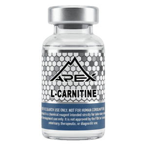 L-Carnitine 5000mg research solution vial — Apex Laboratory