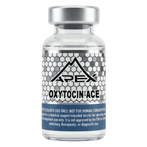 Oxytocin Acetate lyophilized research peptide vial — Apex Laboratory
