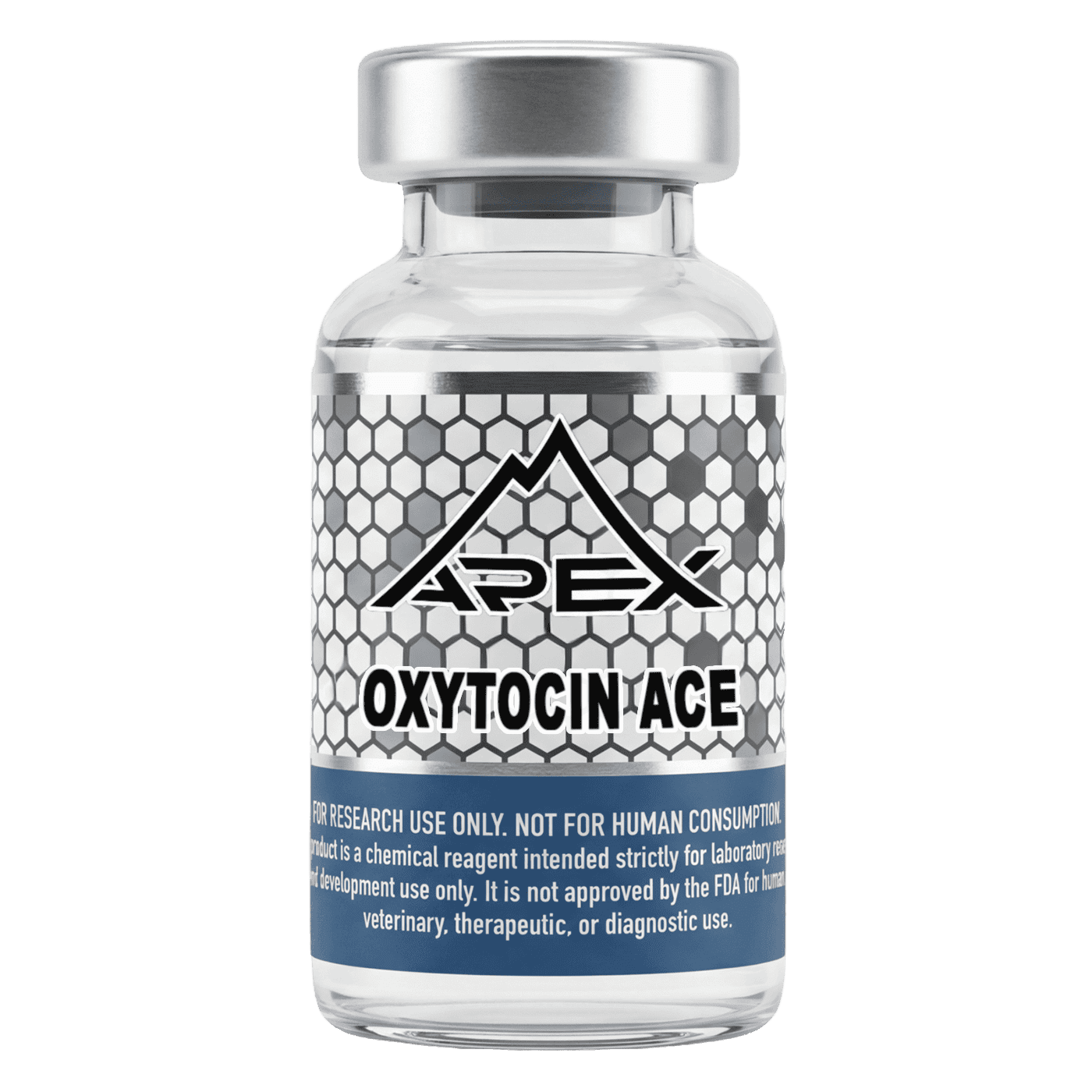 Oxytocin Acetate lyophilized research peptide vial — Apex Laboratory