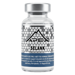 Selank lyophilized research peptide vial — Apex Laboratory
