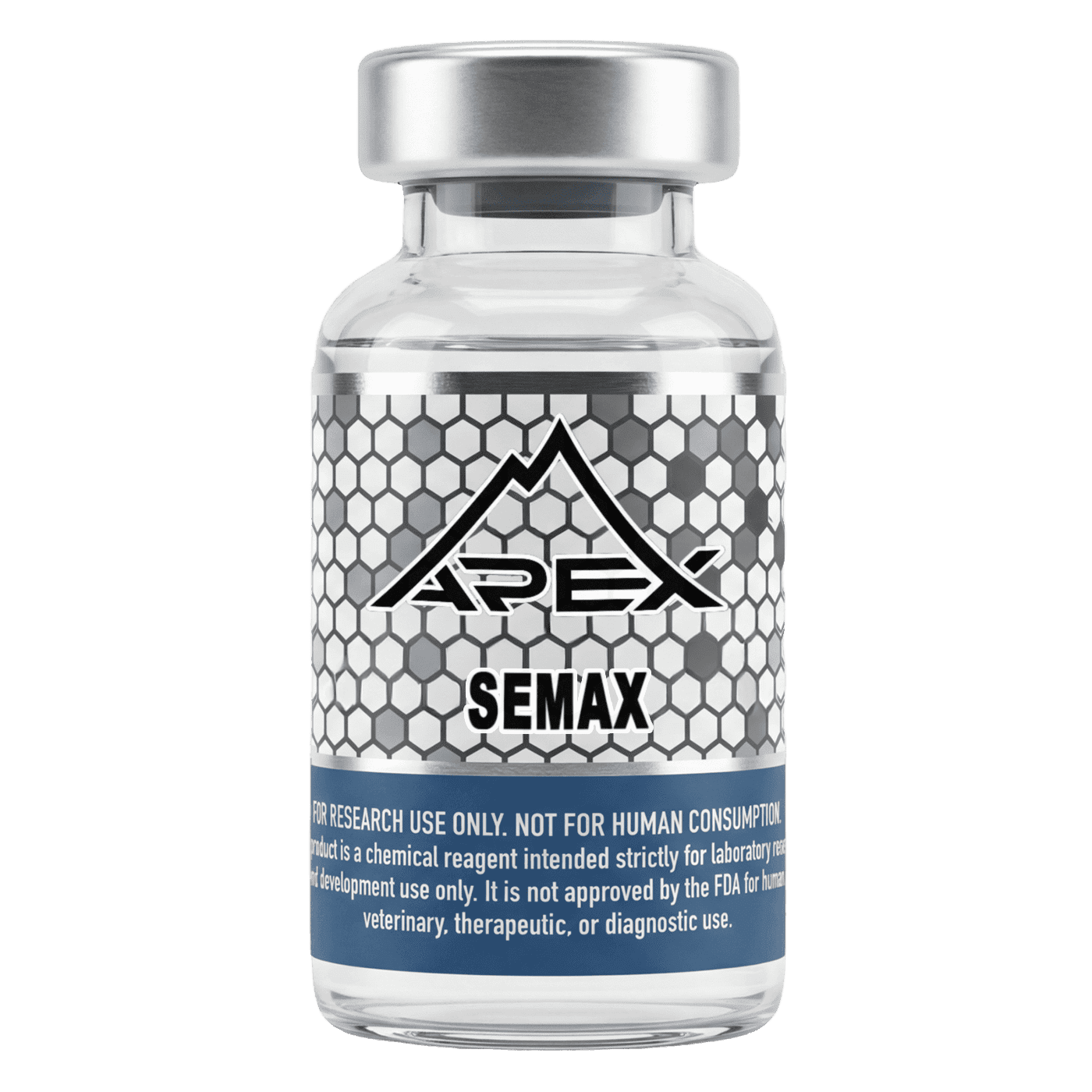 Semax lyophilized research peptide vial — Apex Laboratory