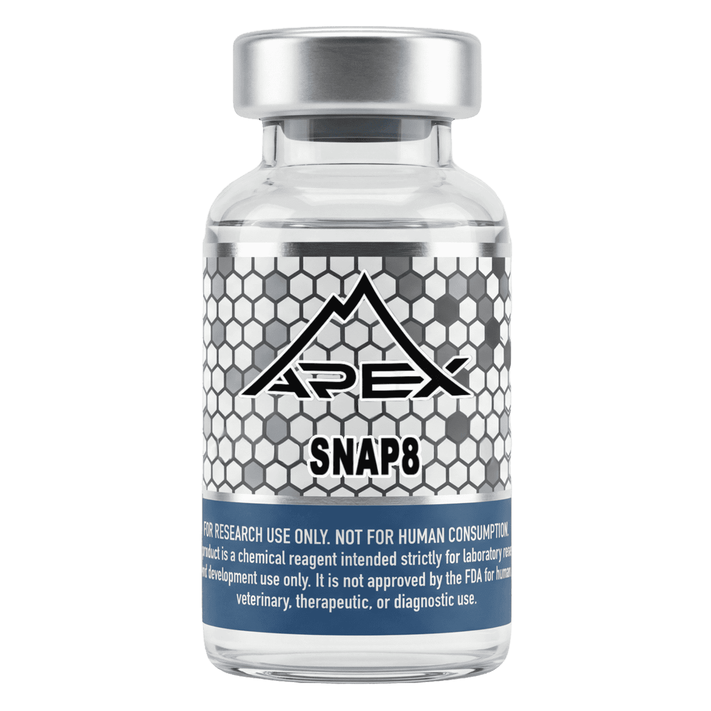 Snap-8 10mg lyophilized research peptide vial — Apex Laboratory