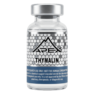 Thymalin 10mg lyophilized research peptide vial — Apex Laboratory
