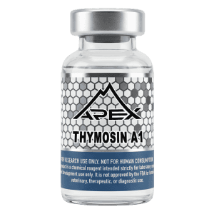Thymosin Alpha 1 lyophilized research peptide vial — Apex Laboratory
