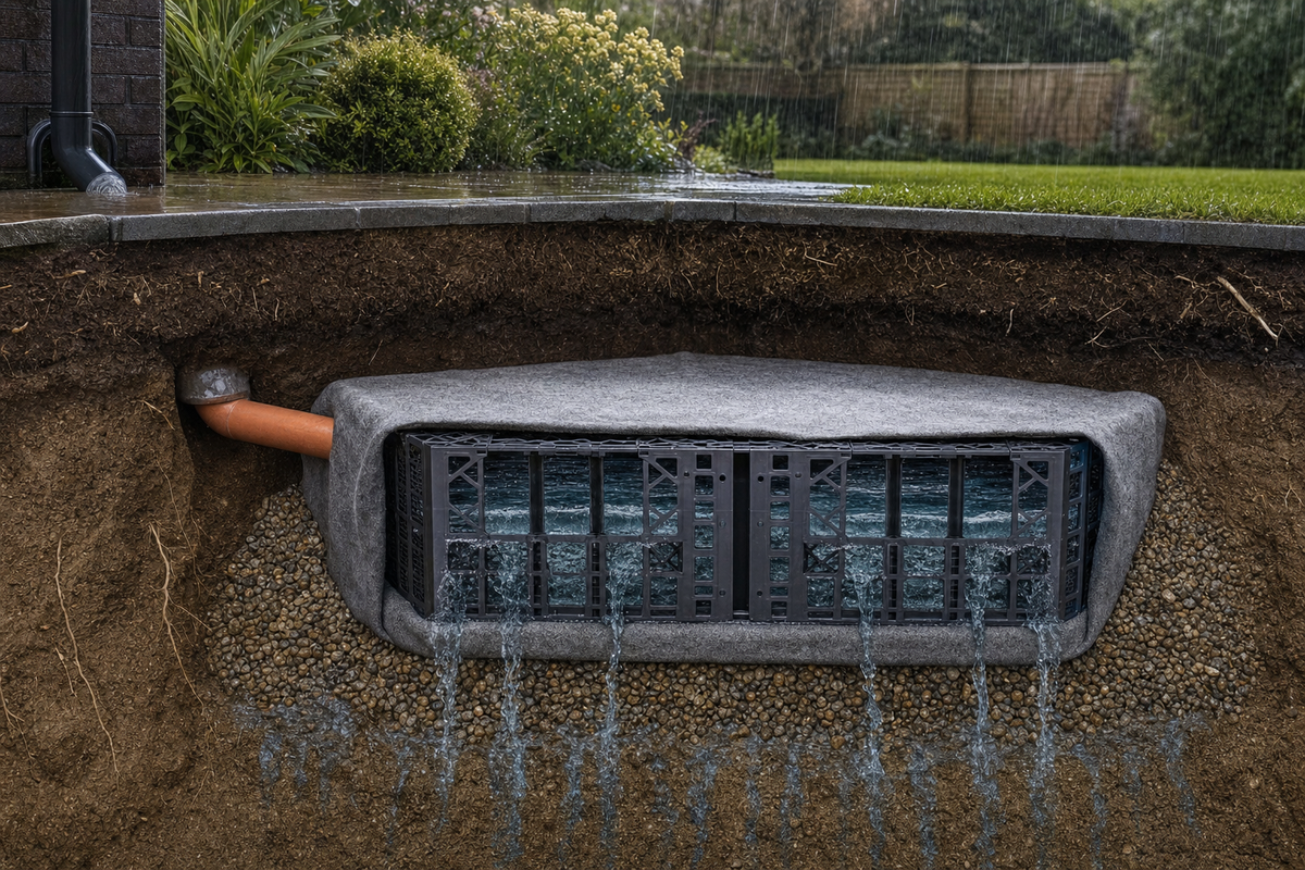 Infiltrate, Attenuate, Store: The 3 Core Crate Jobs — AQUA RainWater Solutions