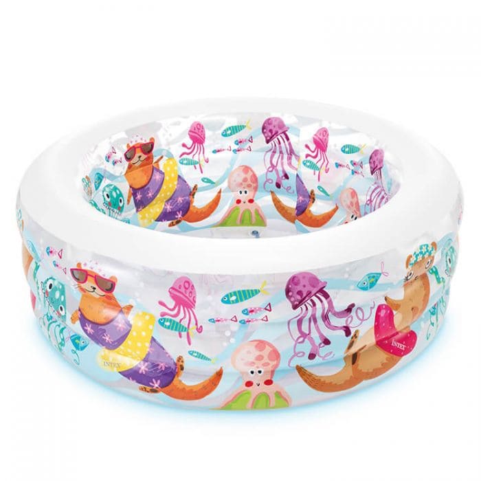Intex opblaaszwembad Aquarium