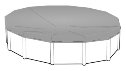 Afbeelding van product: Winterafdekzeil voor Zwembad