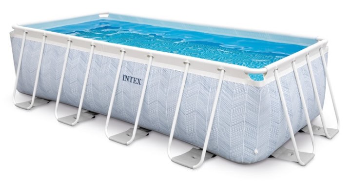 Intex Chevron Prism Frame Rechthoekig Zwembad