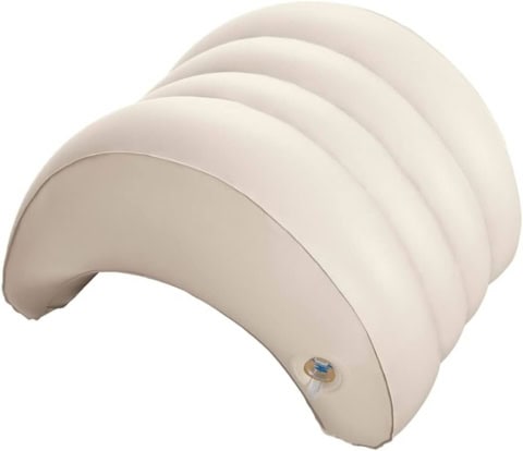 Opblaasbare massagerugsteun, beige