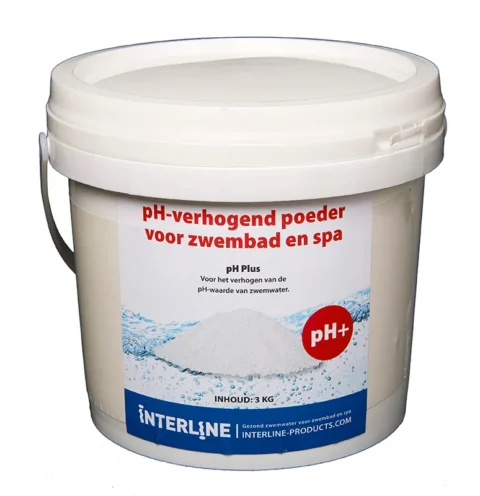 pH-verhogend poeder voor zwembad en spa