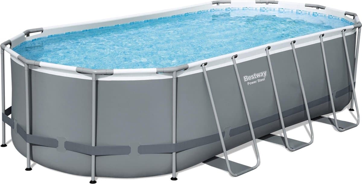 56710 bestway power steel ovaal zwembad 549x274x122
