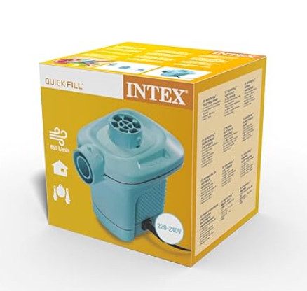 Intex luchtpomp verpakking, 220-240V.