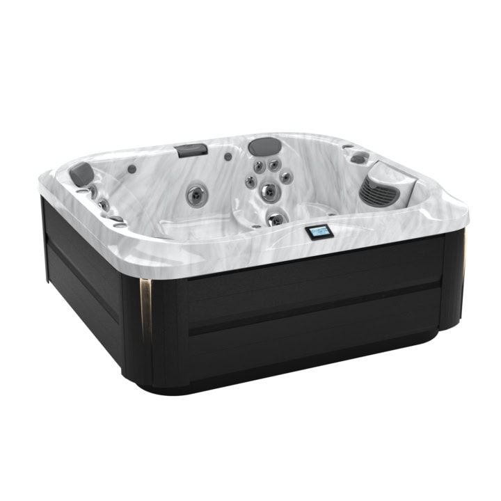 Moderne witte hot tub met jets