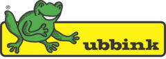 Logo met groene kikker en de tekst Ubbink