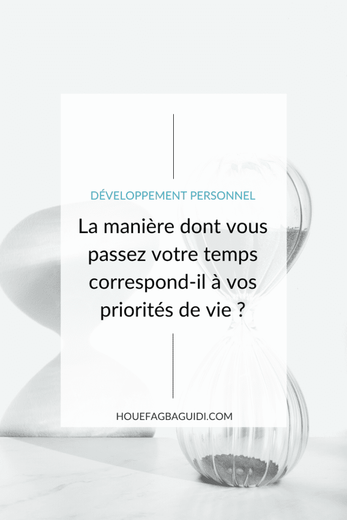 Comment dépensons nous notre temps