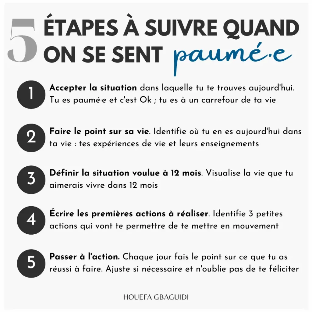 5 étapes à suivre quand on se sent paumé·e