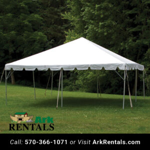 20 x 20 Frame Tent rental in Northampton County NEPA