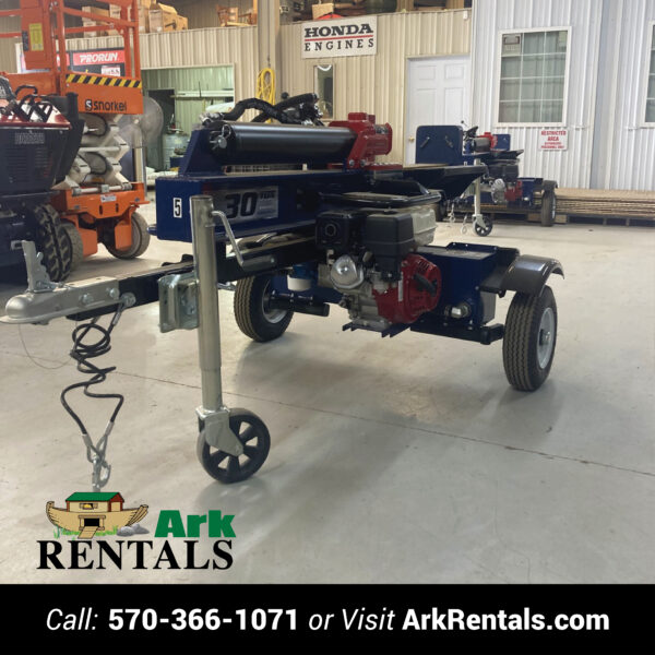Log Splitter 30 Ton rental near Columbia County