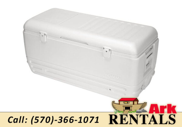37 Gallon White Cooler rental in NEPA