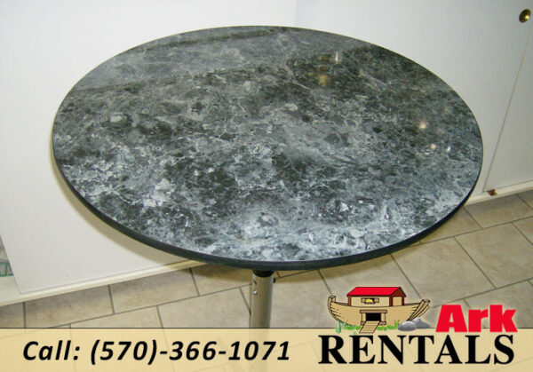 30 Inch Black Marble Cocktail Table rentals near Northampton County