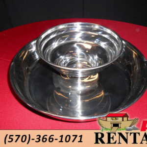 15 Inch Silver Dipper Tray rentals near Columbia County