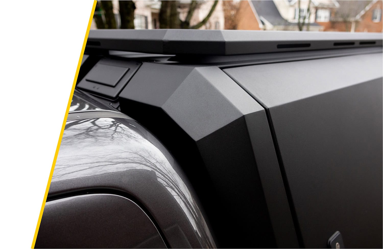 Stainless steel truck cap for durable and secure coverage, non-modular design perfect for trucks needing reliable cargo protection.