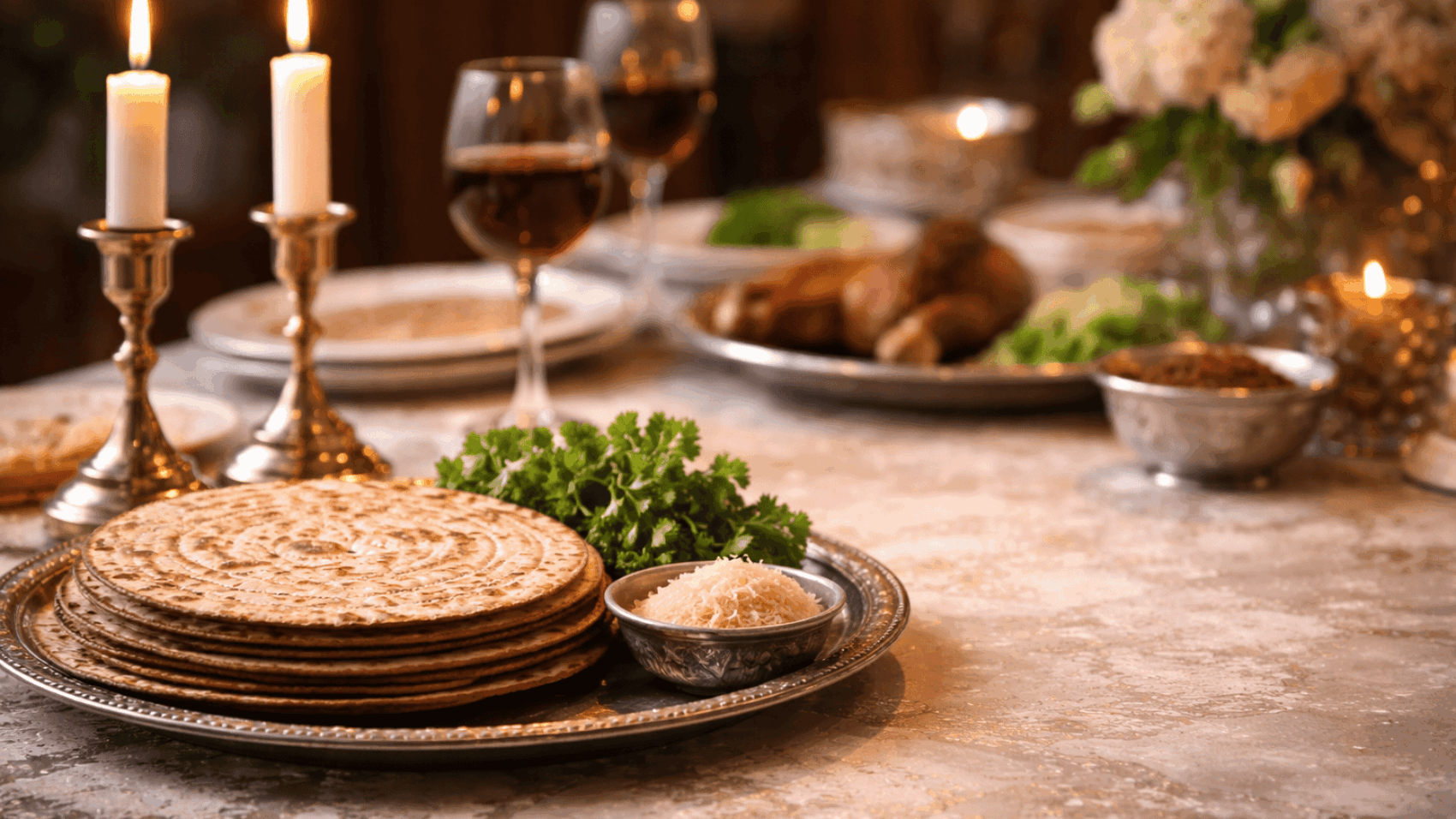 Matzot and maror