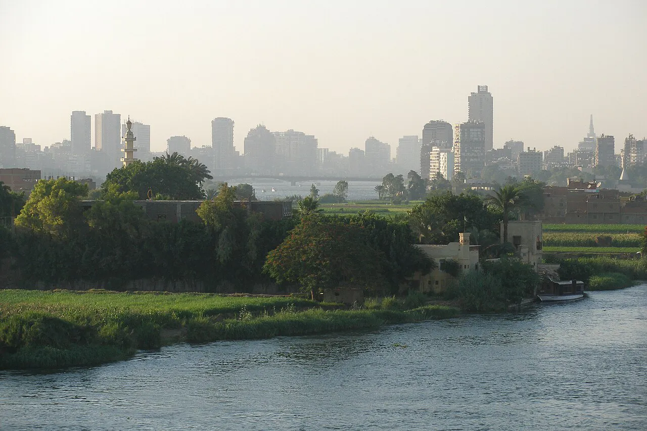 القاهرة ونهر النيل في مصر