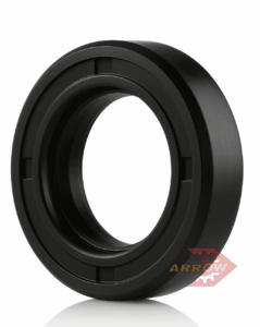 10x17x5mm Nitrile Rubber Double Lip Rotary Shaft Oil Seal with Garter Spring TC / R23