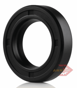 10x16x4mm Nitrile Rubber Single Lip Rotary Shaft Oil Seal R21 / SC Style