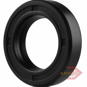 5.12x6.25x0.5 inch Nitrile Rubber Single Lip Rotary Shaft Oil Seal with Garter Spring R21 / SC