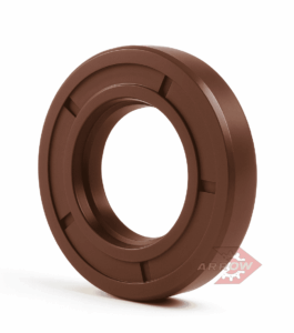 8x24x7mm SC / R21 Single Lip FKM Rubber Metric Rotary Shaft Oil Seal with Garter Spring