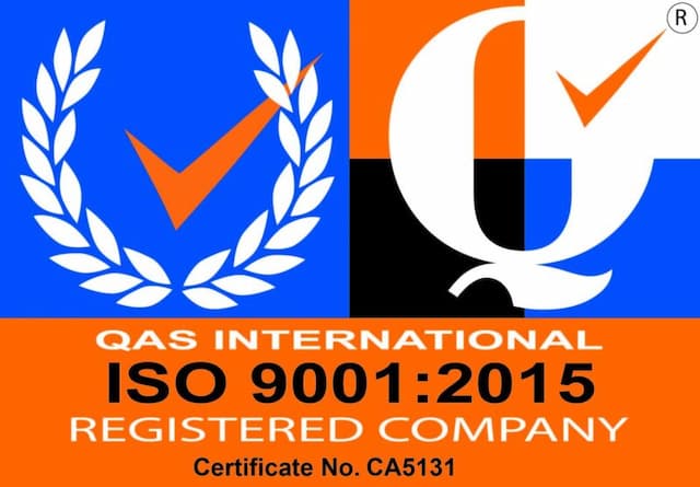 ISO 9001:2015 Registered Company