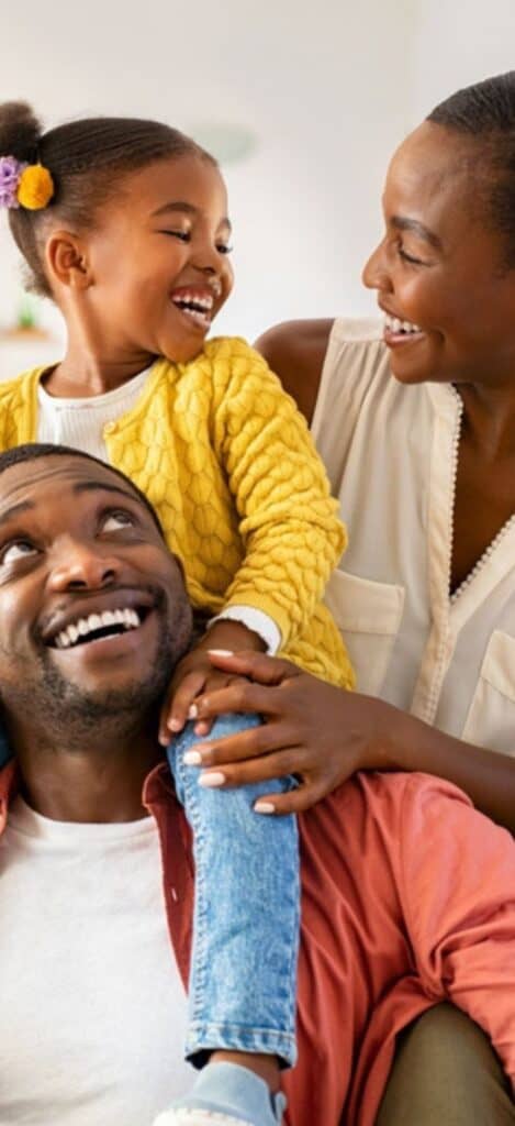 Family dentist appointment, happy children, healthy smiles, family dental care, joyful moments.