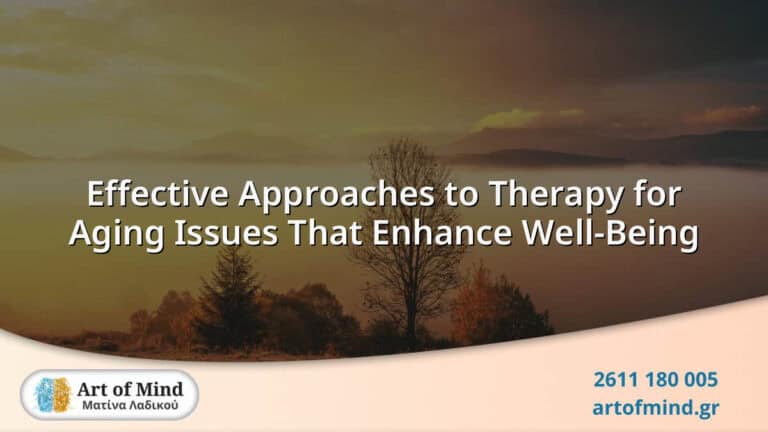 Therapeutic approaches enhancing well-being in aging individuals, focusing on emotional resilience, physical health, and social support for fulfilling later life.