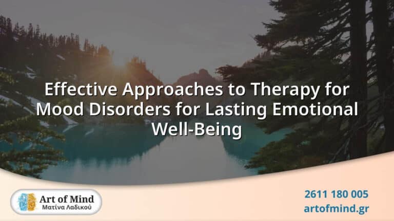 Illustration representing effective therapeutic approaches for mood disorders, highlighting evidence-based strategies for emotional well-being and resilience.
