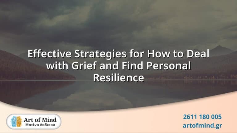 Detailed illustration representing effective strategies for managing grief and building personal resilience, highlighting emotional healing and psychological growth.
