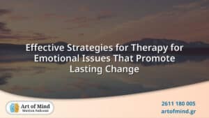 Illustration representing effective therapeutic strategies designed to address emotional challenges, promoting lasting positive change and mental well-being through evidence-based methods.