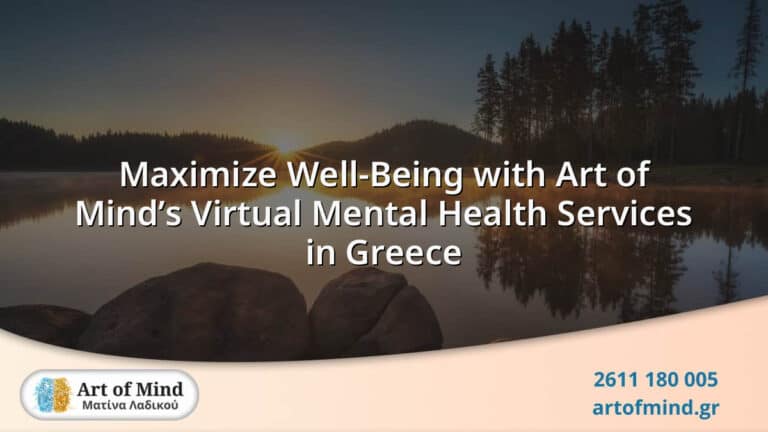 Virtual mental health services offered by Art of Mind in Greece provide accessible, evidence-based therapy options including individual and couples counseling through online platforms.