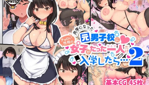 共学になった元男子校にチョロい性格の女の子がたった一人だけ入学したら・・・2