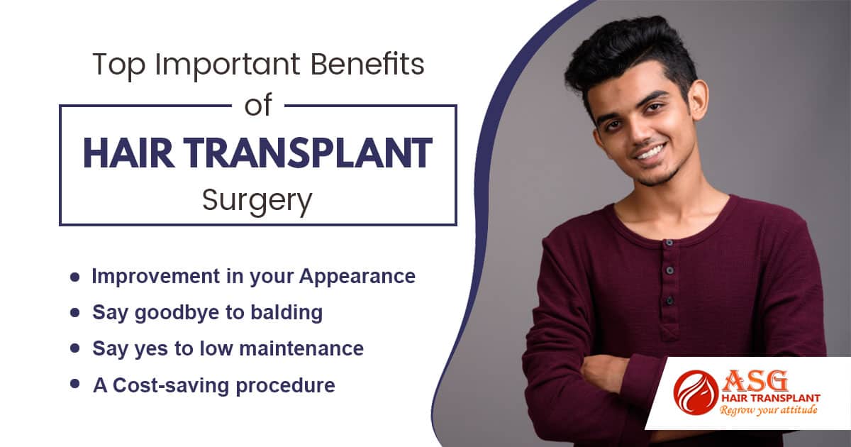 Top Important Benefits Of Hair Transplant Surgery Punjab