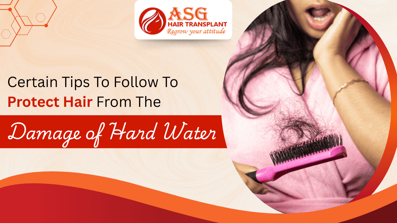 tips to follow to protect hair from hard water