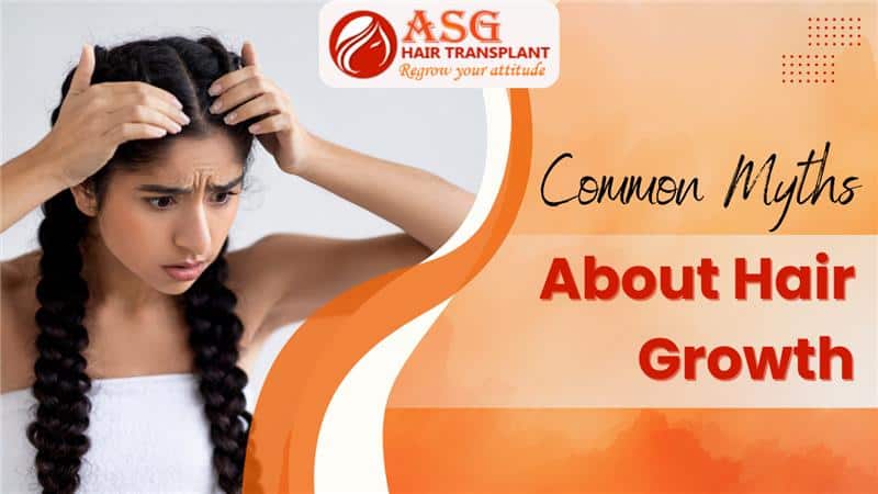 discussing common myths about hair growth