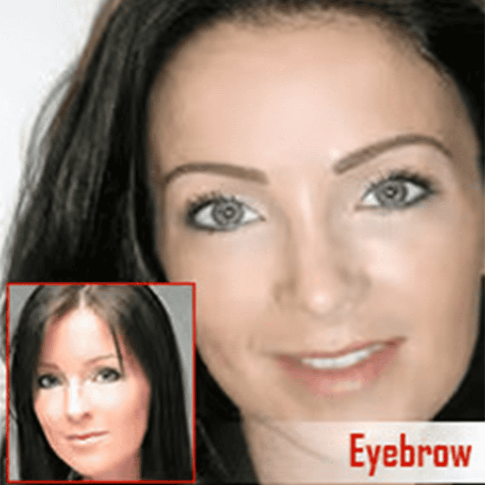 Thick black hair woman with well-defined eyebrows, showcasing hair restoration by ASG Hair Transplant Centre.