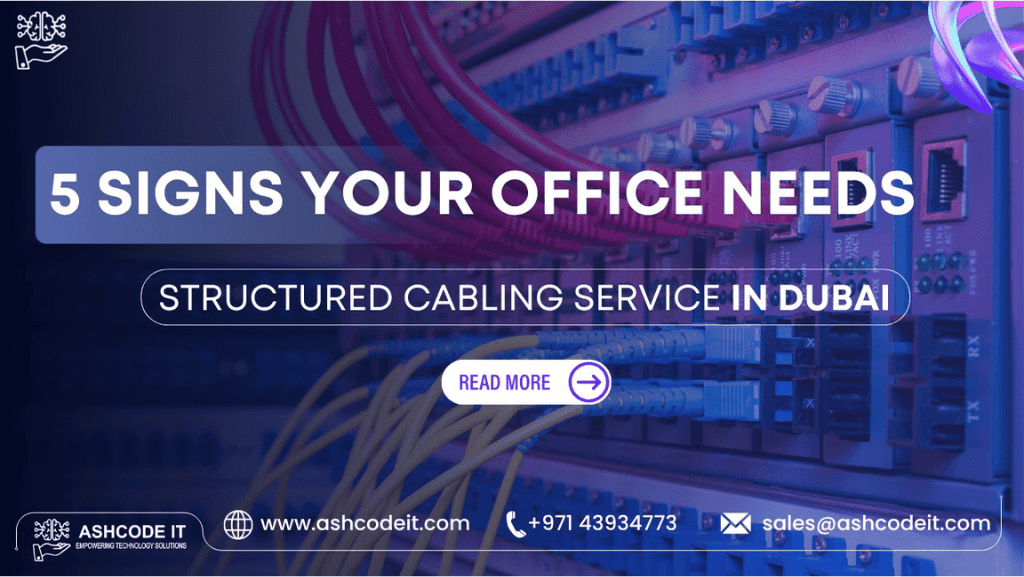 Structured cabling service in Dubai