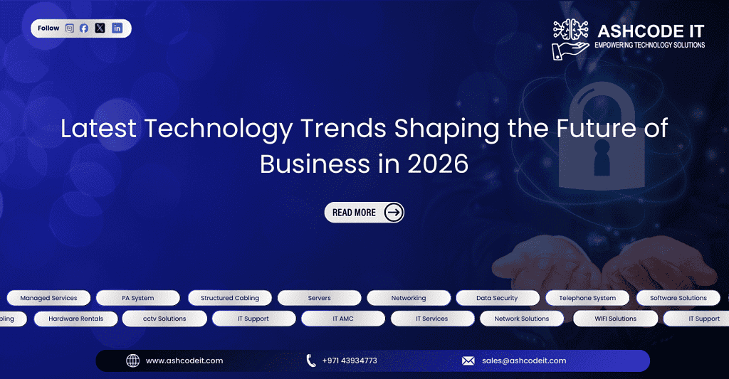 Latest Technology Trends Shaping the Future of Business in 2026