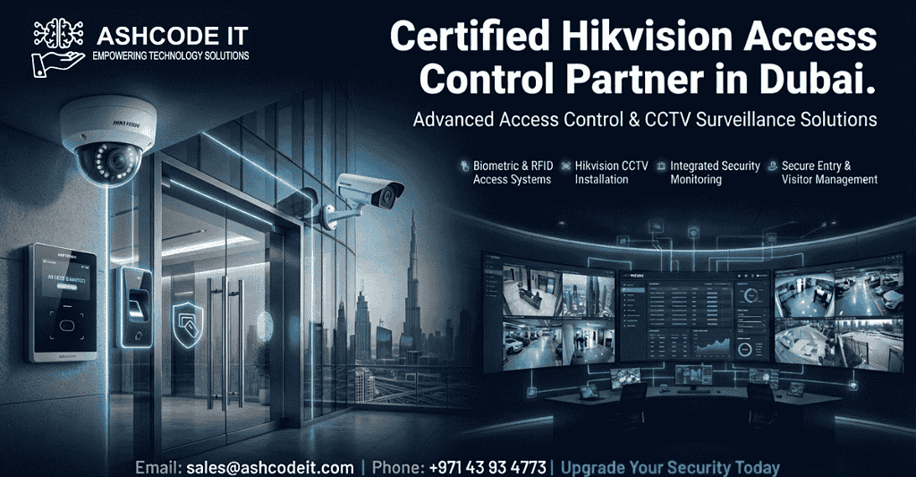 Certified Hikvision access control Dubai